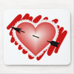 Classic Heart and Arrow mousepads