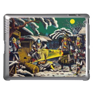 Classic historical painting Japan Bushido paragon iPad Case