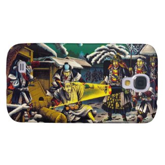 Classic historical painting Japan Bushido paragon Samsung Galaxy S4 Cases