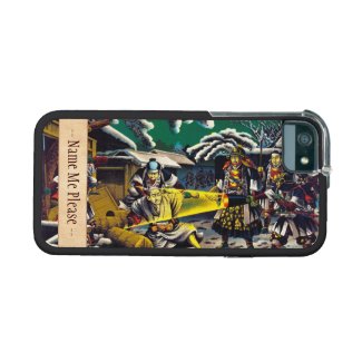 Classic historical painting Japan Bushido paragon iPhone 5 Covers