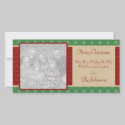 Classic Holiday Christmas Photo Card photo cards