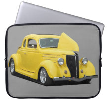 Classic Hot-Rod Car Computer Sleeves