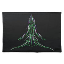 Classic Hot Rod Pinstripe 3 Placemat placemats