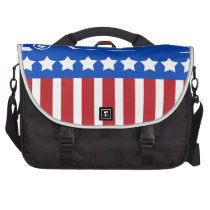 Classic Hot Rod USA Stars and Bars commuterbag