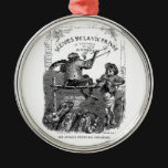 Classic Illustration Animals Painting a Picture Christmas Tree Ornament