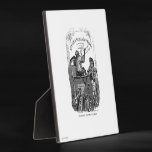 Classic Illustration Animals Painting a Picture Photo Plaques