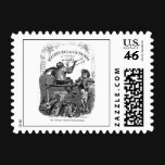 Classic Illustration Animals Painting a Picture Stamps