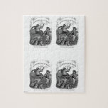 Classic Illustration Animals Painting a Picture Puzzles