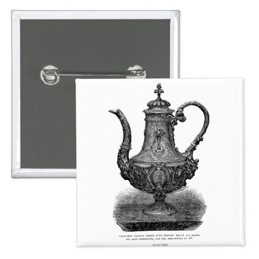 Classic Illustration Coffeepot by Christofle Pin