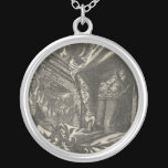 Classic Illustration for The Lady of Shalott Custom Necklace