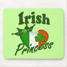Classic Irish Princess Mousepads