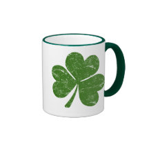 Classic Irish Shamrock Coffee Mug