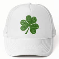 Classic Irish Shamrock Mesh Hat