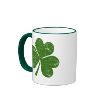 Classic Irish Shamrock Coffee Mug