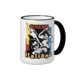 Classic Italian Film Mug mugs
