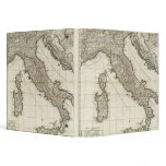 Classic Italian Map 3 Ring Binder
