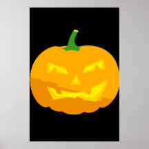 Classic Jack-O-'Lantern Poster