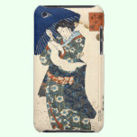 Classic japanese ukiyo-e geisha with umbrella art casemate cases