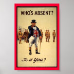 Classic John Bull Recruiting Poster