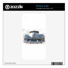 Classic Kaiser Auto iPhone 4 Decal