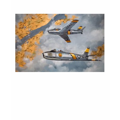 CLASSIC KOREA JET SABRE (art 1) T Shirt by airforceman