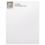 Classic Lady of Shalott Tangled in Webs letterhead