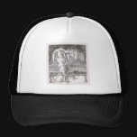 Classic Lady of Shalott Tangled in Webs Mesh Hats