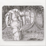 Classic Lady of Shalott Tangled in Webs Mouse Pad