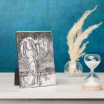Classic Lady of Shalott Tangled in Webs Display Plaques