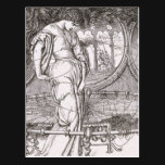 Classic Lady of Shalott Tangled in Webs Post Cards
