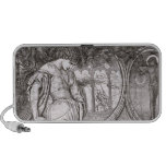Classic Lady of Shalott Tangled in Webs Mini Speakers