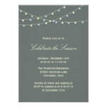 Classic Lights Holiday Party Invitation invitations