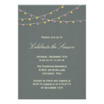 Classic Lights Holiday Party Invitation invitations