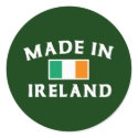 Classic Made In Ireland stickers by shamrocking Classic Made In Ireland stickers