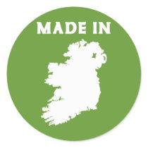 Classic Made in Ireland stickers