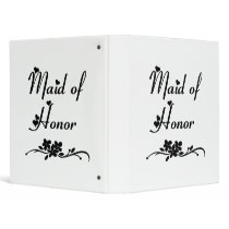 Classic Maid Of Honor Binder