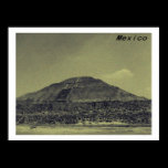Classic Mexico Sun Pyramid posters