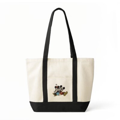 Classic Mickey Mouse and Minnie Mouse bags