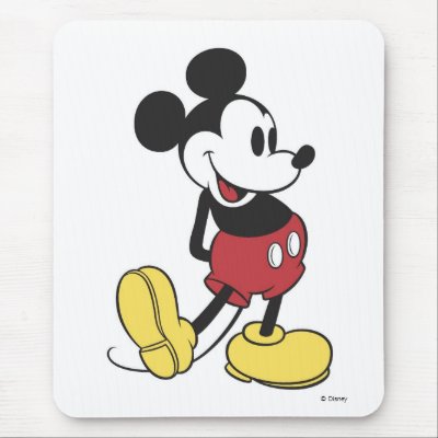 Classic Mickey Mouse mousepads