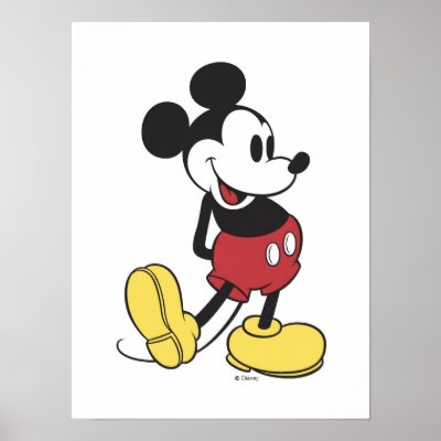 Classic Mickey Mouse posters