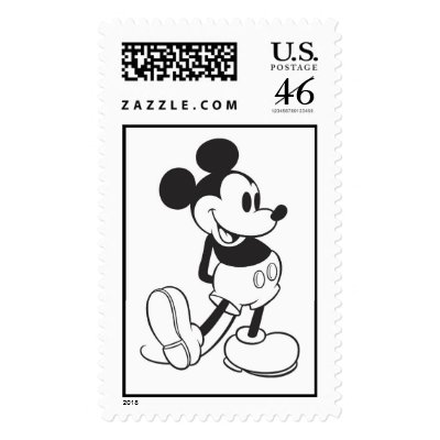 Classic Mickey postage