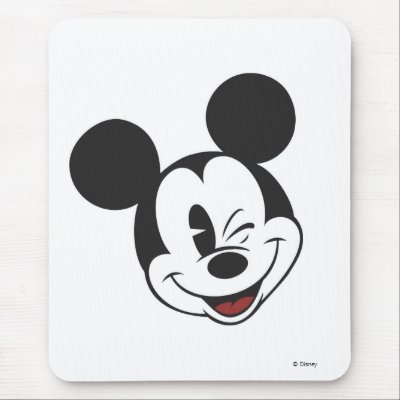 Classic Mickey Wink mousepads