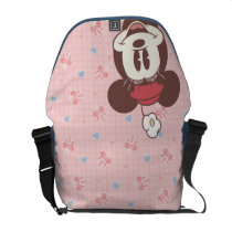 Classic Minnie Mouse 7 Courier Bags at Zazzle