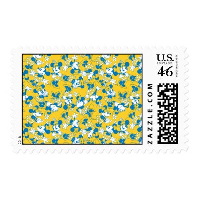 Classic Minnie Mouse Blue 1 stamps