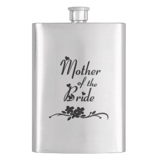 Classic Mother of the Bride Flask