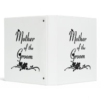 Classic Mother of the Groom 3 Ring Binders
