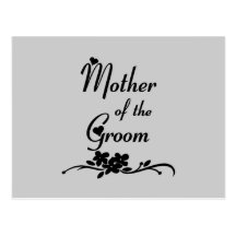 Classic Mother of the Groom Postcards