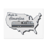 Classic Motor Home Made in America Post Cards