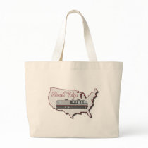 Classic Motor Home USA Road Trip Bag