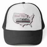 Classic Motor Home USA Road Trip Hats
